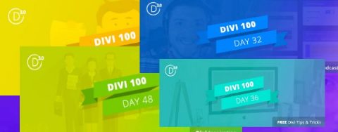 «Divi 100 Marathon» - в таблице по тематике дней